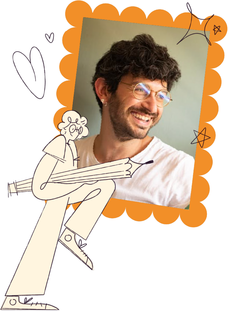 Illustration crayon ohjefais