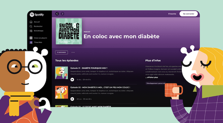 Projet Ameli pour parler du diabète